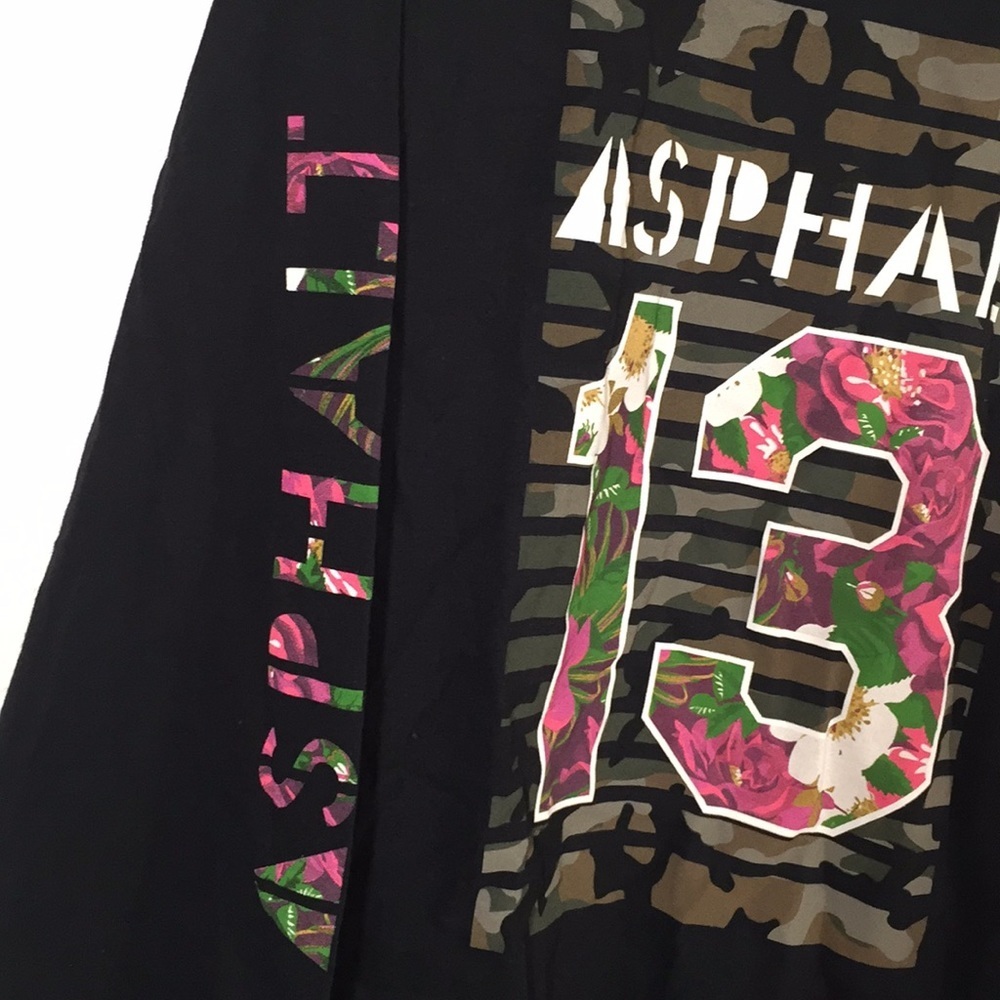 ASPHALT YACHT CLUB Team Floral Mens T-Shirt New - Picture 5 of 8